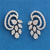 American Diamond Tops with Rhodium Plating 2 Tone Plating