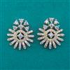 American Diamond Tops with Rhodium Plating 2 Tone Plating