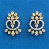 American Diamond Tops with Rhodium Plating 2 Tone Plating