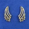 American Diamond Tops with Rhodium Plating 2 Tone Plating