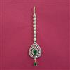 American Diamond Classic Tikka with 2 Tone Plating