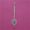 American Diamond Classic Tikka with Rhodium Plating
