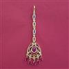 American Diamond Classic Tikka with 2 Tone Plating