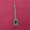 American Diamond Classic Tikka with Mehndi Plating