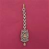 American Diamond Classic Tikka with Mehndi Plating