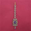 American Diamond Classic Tikka with Mehndi Plating