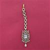 American Diamond Classic Tikka with Mehndi Plating