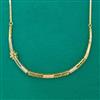 American Diamond Stiff Chain with Rhodium Plating 2 Tone Plating Mehndi Plating
