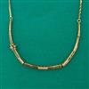 American Diamond Stiff Chain with Rhodium Plating 2 Tone Plating Mehndi Plating