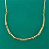 American Diamond Stiff Chain with Rhodium Plating 2 Tone Plating Mehndi Plating