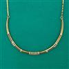 American Diamond Stiff Chain with Rhodium Plating 2 Tone Plating Mehndi Plating