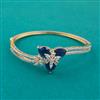 American Diamond Openable kada with 2 Tone Plating