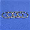 American Diamond Delicate Bangles with Mehndi Plating