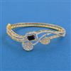 American Diamond Openable kada with 2 Tone Plating
