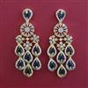 American Diamond Classic Earring with 2 Tone Plating