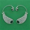 American Diamond Earcuff with Rhodium Plating