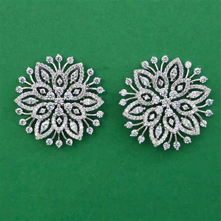 American Diamond Tops with Rhodium Plating 2 Tone Plating Mehndi Plating