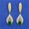 American Diamond Classic Earring with 2 Tone Plating