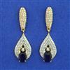 American Diamond Classic Earring with 2 Tone Plating