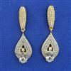American Diamond Classic Earring with 2 Tone Plating
