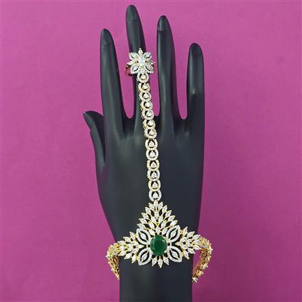 American Diamond Classic Hath Pan with 2 Tone Plating