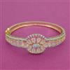 American Diamond Openable kada with 2 Tone Plating