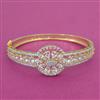 American Diamond Openable kada with 2 Tone Plating