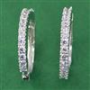 American Diamond Bali with Rhodium Plating 2 Tone Plating