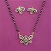American Diamond Classic Mangalsutra with 2 Tone Plating