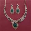 American Diamond Classic Necklace with Carat Plating