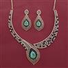 American Diamond Classic Necklace with Carat Plating