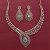 American Diamond Classic Necklace with Carat Plating
