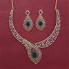 American Diamond Classic Necklace with Carat Plating