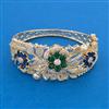 American Diamond Broad Kada with Carat Plating