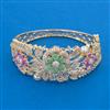 American Diamond Broad Kada with Carat Plating