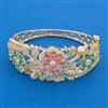 American Diamond Broad Kada with Carat Plating