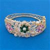 American Diamond Broad Kada with Carat Plating