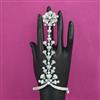 American Diamond Classic Hath Pan with Rhodium Plating