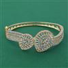 American Diamond Openable kada with Rhodium Plating 2 Tone Plating Mehndi Plating Carat Plating