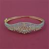 American Diamond Openable kada with Rhodium Plating 2 Tone Plating Mehndi Plating Carat Plating