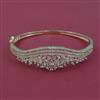 American Diamond Openable kada with Rhodium Plating 2 Tone Plating Mehndi Plating Carat Plating