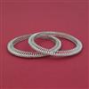 American Diamond Delicate Bangles with Rhodium Plating