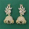 American Diamond Delicate Earring with Gold Plating
