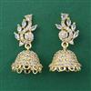 American Diamond Delicate Earring with Gold Plating