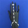 American Diamond Classic Hath Pan With Rhodium Plating
