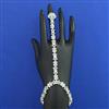 American Diamond Classic Hath Pan With Rhodium Plating
