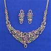 American Diamond Classic Necklace with Carat Plating