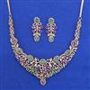 American Diamond Classic Necklace with Carat Plating