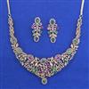 American Diamond Classic Necklace with Carat Plating