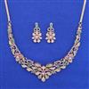 American Diamond Classic Necklace with Carat Plating